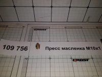 Пресс масленка M10x1
