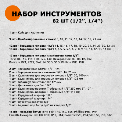 Набор инструментов 82в1