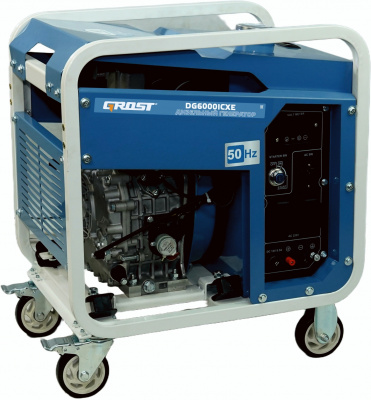 Инверторный дизельный генератор GROST DG6000ICXE (220В)